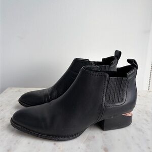 Alexander Wang Black Ankle Booties